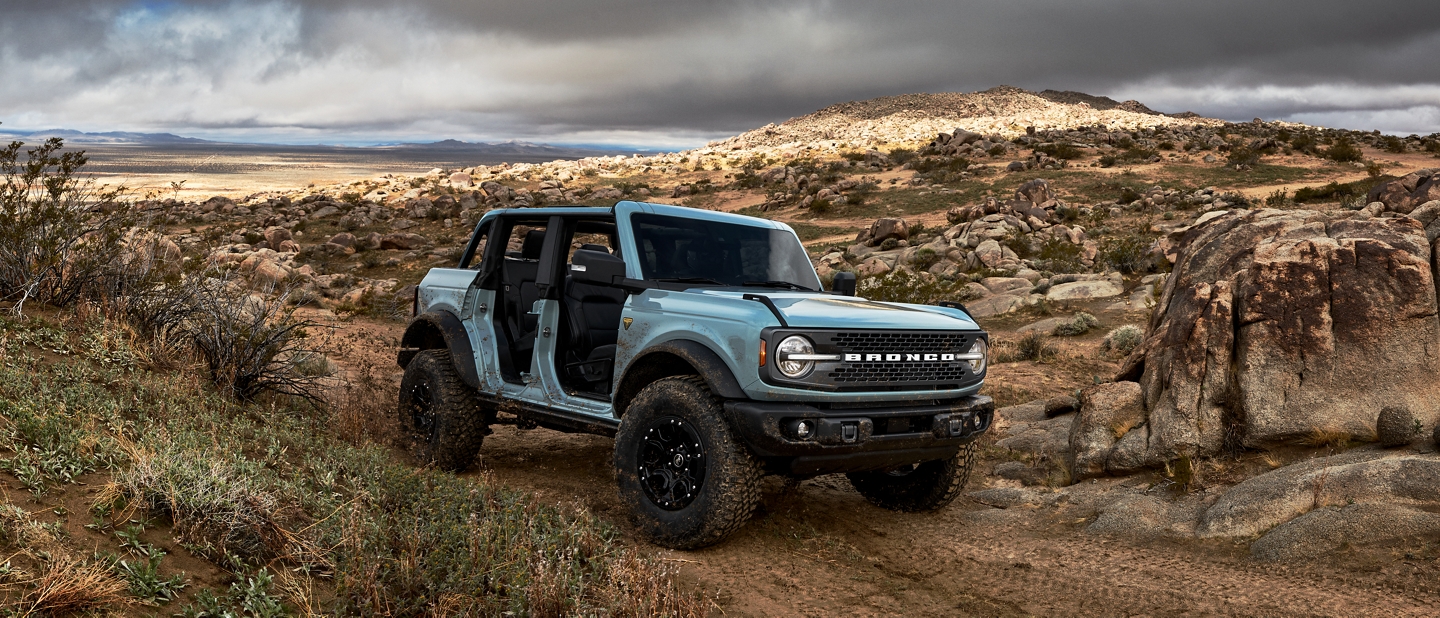 2021 Ford Bronco 4-door with available sasquatch package