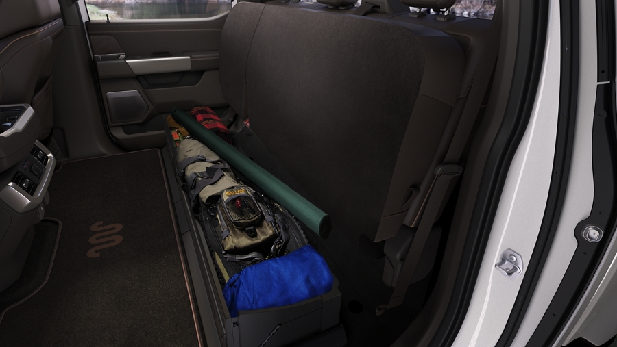 2021 Ford F150 Interior Back Seat